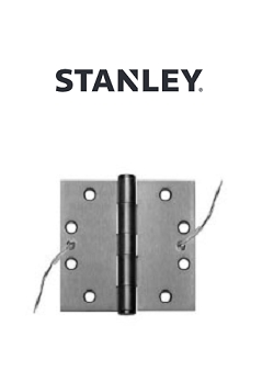 Picture for category Stanley Electrified Hinges